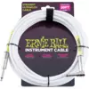 Ernie Ball 6047 20/6m Straight/Straight Instrument Cable - White beli instrumentalni kabel