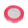 Satenast trak - 12 mm/ 22,5 m - temno roza