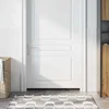 vidaXL Skrbniki za vrata z vijaki 6 pcs Rjava 100 cm