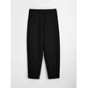 Sinsay - Barrel leg pantalone sa dodatkom viskoze - crno