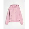 Sinsay - Hoodie duks sa džepom i vezenim natpisom - ruža