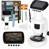 IKONKA Digitalni mikroskop z LCD zaslonom in WiFi 200X do 1000X IK-KX2915
