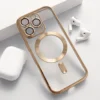 Maska za telefon Mag Case Electro za iPhone 16 Pro Max, Zlatne boje