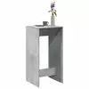 Vidaxl vidaXL Barska miza betonsko siva 51x50x103,5 cm