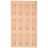 Northix Silikonski model za piškote in praline, bež, 29,5 x 17 x 1,5 cm