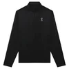 Moški pulover On Core 1/4 Zip Black S