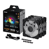 TUF GAMING TR120 ARGB REVERSE BLACK 3IN1 ventilator