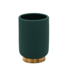 Kozarec FANCY, temno zelen - Zelena - 68x100 mm - Ridder - FANCY - 24 - Bambus; keramika - Držalo za kozarec - Krožni - 68 - 100 - 68 - 14