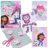 DreamWorks Gabbys Dollhouse IZSTRIKOVANJE UČILNIŠKI KREATIVNI KIT A4 + VARNE ŠIPE, izrezanke za otroke