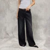 Farmerke wide leg sa niskim strukom