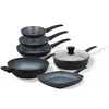 BE Living Set 6 tava Delight Black