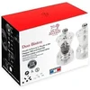 Set of 2 salt and pepper grinders, 10 cm, acrylic, Bistro Z - Peugeo