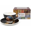 Vermeerjeva porcelanasta skodelica Dekle z bisernim uhanom 250 ml s krožnikom