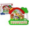 slomart LEAN TOYS Orglični pianino z živalmi in učenjem angleščine