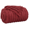 Vidaxl Odeja Bordeaux rdeča 200 x 150 cm Flis