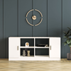 Hanah Home Komoda 139x61,8x46,3cm Bela