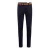 TOM TAILOR DENIM Chino hlače, modra