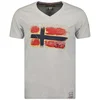 Geographical Norway Muška majica Joasis ss 401, Siva