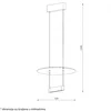 SOLEA 31 LUSTER 10W 3000K CRNA/ZLATO