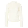 YAS Bluza YASLacey kremna