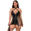 Korzet i halteri R81299 - Crna, 3XL/4XL