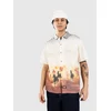 DICKIES Srajca Running Wild kit / svetlo rumena / svetlo siva / pastelno rdeča