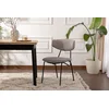 HANAH HOME Set 2 stolice Nancy Grey Black