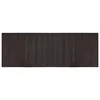 Vidaxl Pravokotna preproga temno rjava 70x200 cm bambus