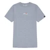 ELLESSE Majica Ollio 2 pegasto siva/rdeča/bela