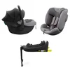 Kinderkraft Auto sedište I-Lite + I-Fix Endura Safe, 40-150, Sivo
