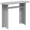 Konzolna stolica s pohranom Siva sonoma 100 x 39,5 x 75 cm