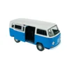 shumee WELLY 1972 VW VOLKSWAGEN BUS T2 BELO-MODRA 1:34 42347