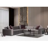 Atelier del Sofa Ugaona garnitura Lego 100x76x300cm Siva