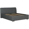 Tapacirani Krevet France Storage 160/200 cm , siva