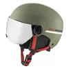 Alpina ZUPO VISOR Q-LITE, dječija ski kaciga, zelena 0-9229