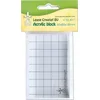 Leane Creatief Acrylic Block Silikonski štampiljke 1 kos