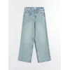 Sinsay - Wide leg farmerke - tirkizno
