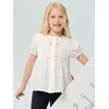 Sinsay - Bluza sa plisiranim prednjim delom i mašnama - belo