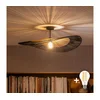 Brilagi - LED plafonski luster CERIA BOHO 1xE27/60W/230V prečnik 80 cm crna/braon/crna