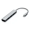 E-GREEN USB 3.1 tip C - HUB (3 port USB 3.0 + 1port fast ethernet