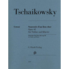 TCHAIKOVSKY:SOUVENIR DUN LIEU CHER OP.42 FOR VIOLIN AND PIANO