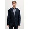 Michael Kors Suknjič CS5100TBEY Mornarsko modra Slim Fit