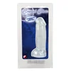 Erotic Collection Dildo Big Dong 22 cm Crystal Clear