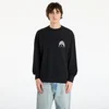 Majice Jordan Brooklyn Mens Realtree Long-Sleeve Pocket Crew Neck Black/ Sail S
