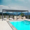 Bioklimatska pergola Antares Samostoječa, 3.6 x 7.2, Antracit, Ročni