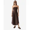 MixRay Kombinezon Overalls temno rjava