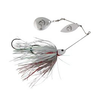 Spinner bait SAVAGEAR DABUSH SPINNERBAIT White Silver Holo Flame #4 42g (42149)