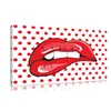Slika pop art ustnice - 40x30
