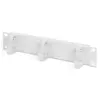 254 mm (10) 1U cable management panel 3x cable rings, 44x254x50 mm, grey (RAL 7035)