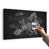 Slika na pluti moderni zemljevid Evrope - 150x100 transparent